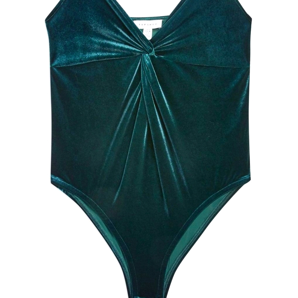 nwt Topshop twist front bodysuit, 2 - Picture 3 of 3